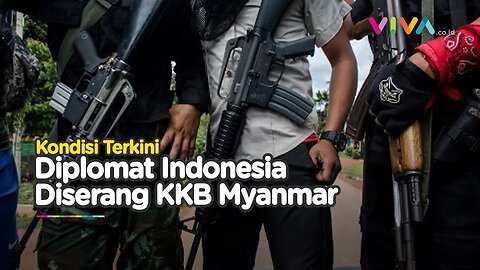 Kondisi Diplomat Indonesia Usai Ditembak KKB Myanmar, Kaca Mobil Pecah