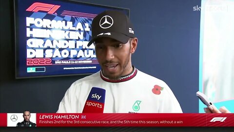 Lewis Hamilton: I'm elated for the whole team | Post Race Interview | São Paulo Grand Prix