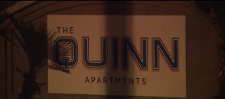 Homicide investigation at Quinn Apartments