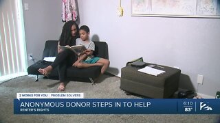 Anonymous donor steps in to help