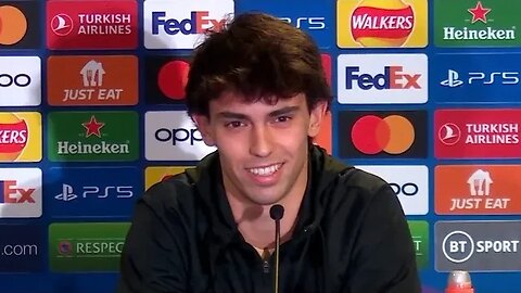 'I'm here to help the team I just fight for that, to win TROPHIES' | Joao Felix | Chelsea v Dortmund