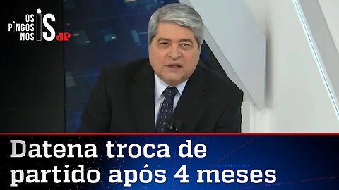 Datena troca PSL pelo PSD, de Kassab, e agora diz que vai disputar o Senado