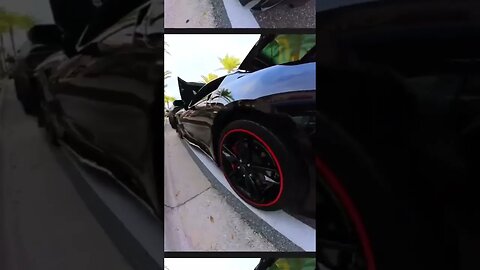 2019 Chevy Corvette #shorts #corvette #insta360