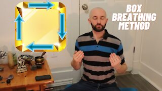 Box Breathing Method: How to reduce Stress or Anxiety RAPIDLY