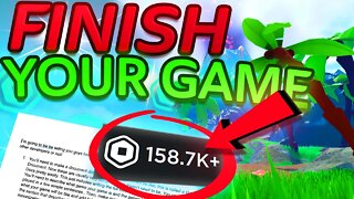 How To Plan A Roblox Game - And Actually Finish It.