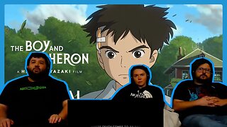 THE BOY AND THE HERON | Official Teaser Trailer - @GKIDStv | RENEGADES REACT