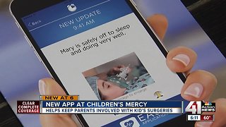 Children's Mercy using app to update parents