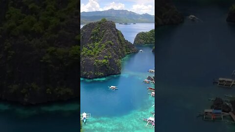 Philippines Kayangan Lake , Coron Island , Palawan,