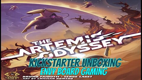 Artemis Odyssey Kickstarter Unboxing
