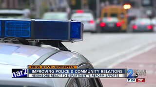 Improving police and community relations in Baltimore