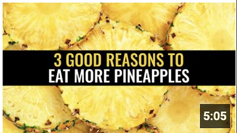3 Good reasons to eat more pineapples