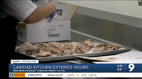 Caridad Kitchen extends hours to help the hungry across Tucson