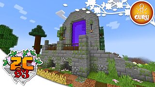 The Delivery Bird / Making gold farm and upgrading portal - Minecraft - ZetaCraft SMP s3e3