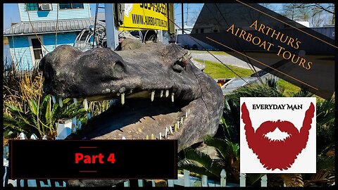 Take a Ride on The Wild Side with Airboat Tours by Arthur Part 4 #airboattoursbyarthur #swamptour