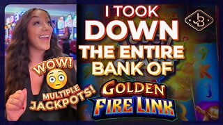 I Took Down The Entire Bank of Golden Fire Link Slots ⭐️ - The Newest Fire Link Slot Machine