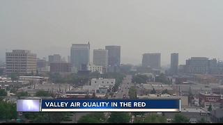 Recess indoors due to unhealthy air quality