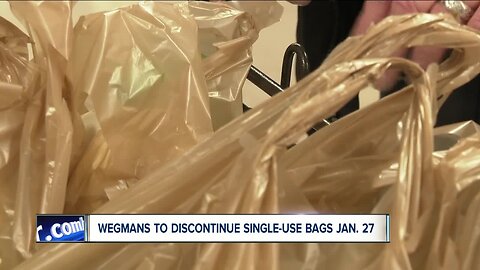 Wegmans announces plastic bag ban effective January 27