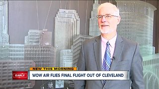 Wow Air flies final flight out of Cleveland