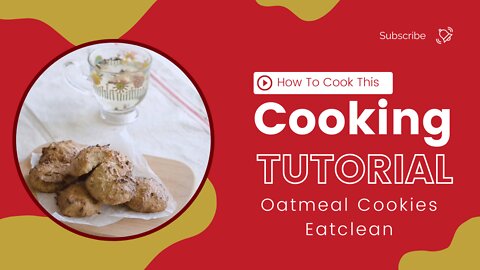 Oatmeal Cookies Eatclean | How to cook this | Amazing short cooking video #shorts #foodie