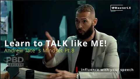 Andrew Tate's Mindset Pt.8 / Guide to Confident Communication / How to communicate like Andrew Tate?