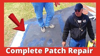 How To Repair A Patch On Metal Roof