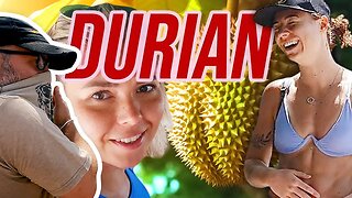 Amber Kitchen & Mia Trevorrow try Durian | Awakening Out & About | Episode 2