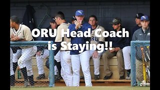 ORU Head Coach Ryan Folmar Signs Contract to Stay.