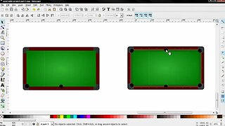 Pool Table Vector Graphic PART 2 - Inkscape Tutorial