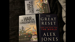 LIVE READ of The Great Reset by Alex Jones and The War On Conservatives by Mark Dice