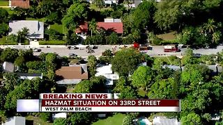 Hazmat situation in West Palm Beach