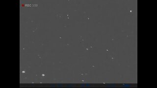 pulsing object ghosted by faint object, faint flyby