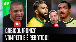 "Ô GABIGOL, O VAMPETA É..." Repórter DESABAFA após IRONIA do atacante do Flamengo!