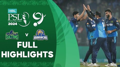 PSL 9 2024 || 3rd Match Highlights || Multan Sultans vs Karachi Kings