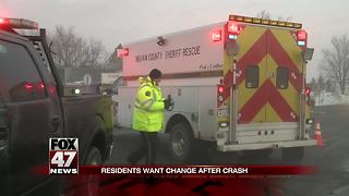 M-52 closed in Locke Twp. due to an accident