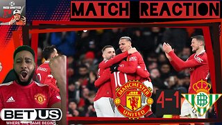 Manchester United 4-1 Real Betis REACTION Europa League - Ivorian Spice Reacts