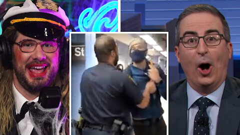 John Oliver Supports Harassing Police!