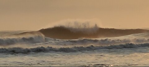 Huge Waves Nags Head NC