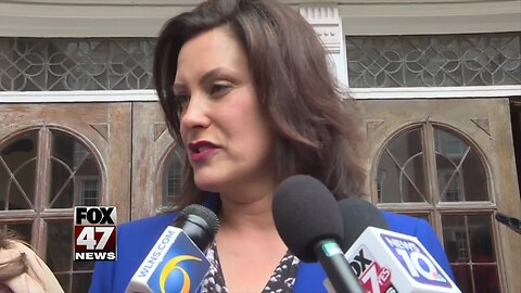 Whitmer says she "will not be bullied" on the issue of auto insurance