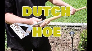 51 inch Dutch Hoe Garden Tool, great for many garden chores