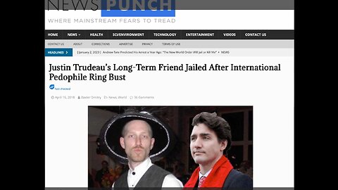 "Justin Trudeau's Wife Left Him Because His Pedophilia Is About To Be Exposed?"