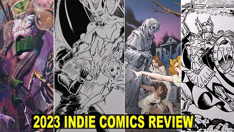 INDIE COMICS Review 2023: Artists Eric N. Boyd & Apex Comix Creations