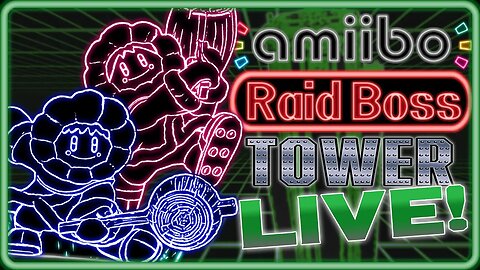 Amiibo trashin' humans... but maybe you're different? amiibo Raid Boss Tower (Splice Stream #1107)