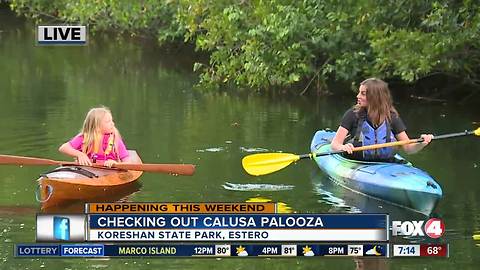 Calusa Palooza canoe, kayak and stand-up paddleboard race begins Saturday - 7am live report