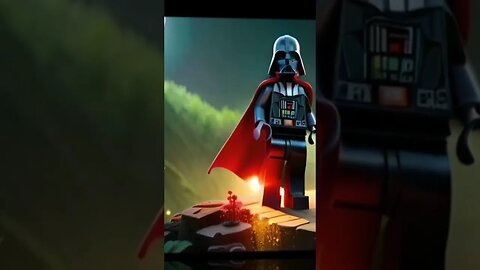 Lego Darth Vader - AI Art #shorts#Lego#DarthVader#StarWars