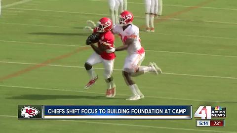 Chiefs shift focus to building foundation at camp