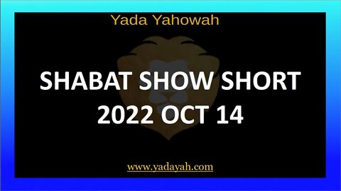 Shabat Show Short 2022 Oct 14