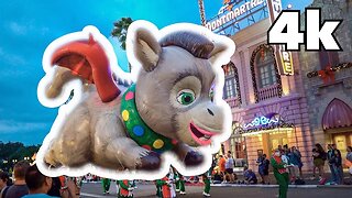 [4k] Universal's Holiday Parade featuring Macy's