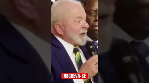 AGORA! LULA FALA A CÚPULA DE FINANCIAMENTO GLOBAL