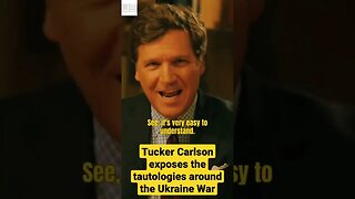 🚨Tucker is Back and Exposes Ukraine War #shorts