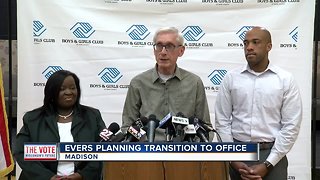 Tony Evers planning transition to Wisconsin governor